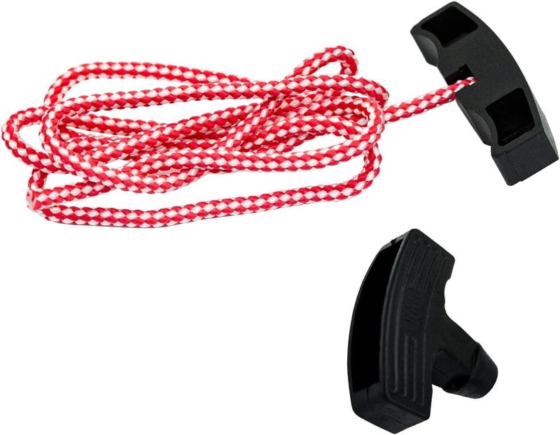 FBULWSEC 2 Pack Garage Emergency Release Pull Rope Cord Handle Kit 41A2828 Garage Opener, Garage Chamberlain - Image 2